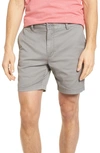 Vineyard Vines 7 Inch Breaker Stretch Shorts In Anchor Grey