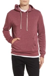 Alternative Challenger Trim Fit Hoodie In Eco True Currant