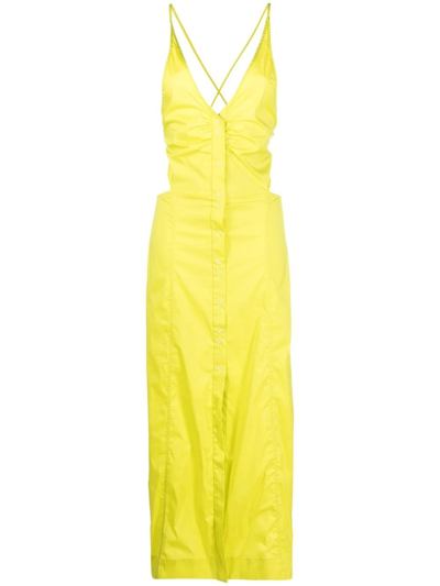 Ganni Dress  Woman Color Yellow