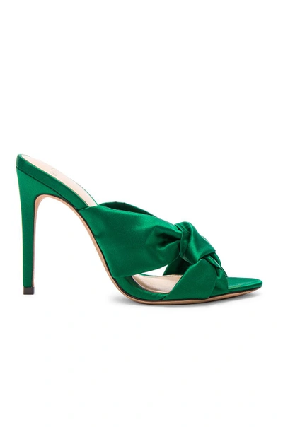 Alexandre Birman Kacey Knot Sandal In Green