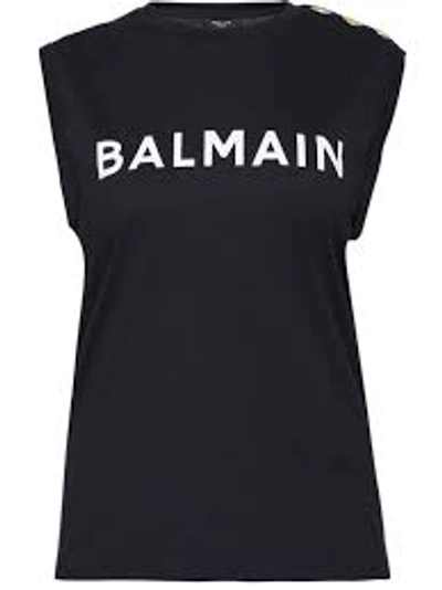 Balmain T-shirt  Woman Color Black