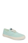 Sperry Captain's Cvo Sneaker In Mint Canvas