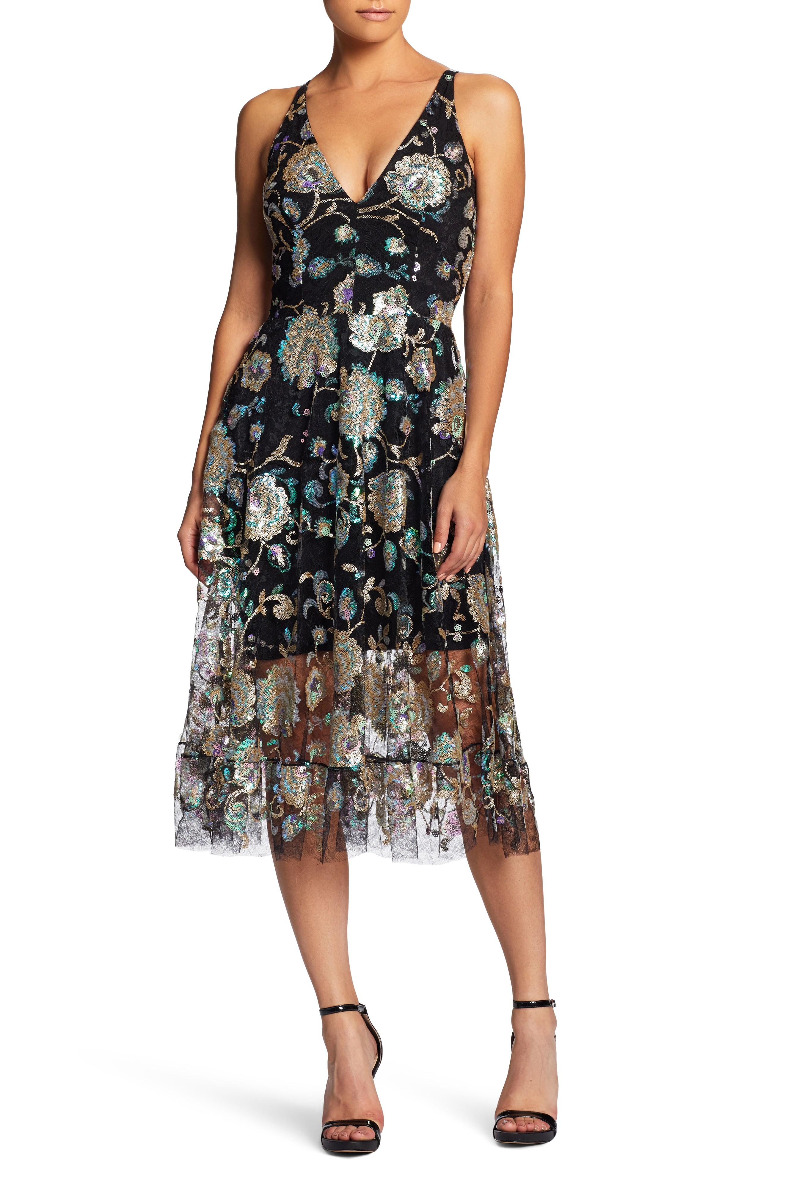 dress the population audrey floral