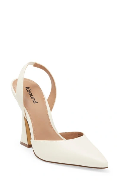 Abound Annalise Slingback Pump In Ivory ModeSens