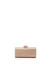 Ted Baker Honeyy Bobble Patent Matinee Wallet In Rose Gold/rose Gold