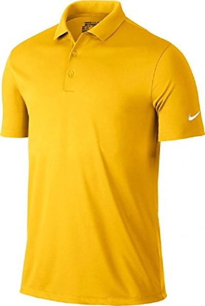 Nike Golf Victory Solid Polo In Amarillo | ModeSens