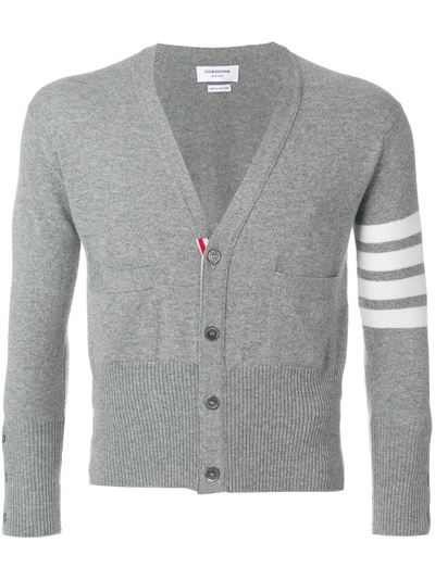 Thom Browne Cropped V-neck Cardigan