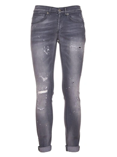 Dondup Faded Distressed Jeans In Denim