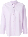 Humanoid Classic Shirt In Pink & Purple