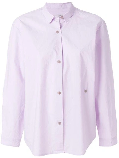 Humanoid Classic Shirt In Pink & Purple