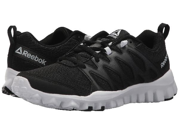 black reebok realflex