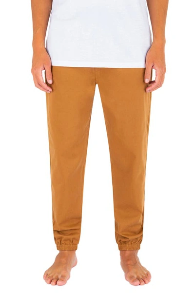 Hurley Outsider Icon Joggers In Khaki