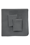 Melange Home Knob Hill 2-piece Quilt Set In Charcoal