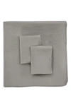 Melange Knob Hill 2-piece Quilt Set In Grey