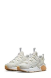 Nike Air Huarache Craft Sneaker In White/stadium Green/topaz Gold/game Royal