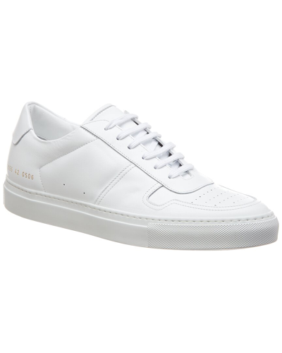 Common Projects Achilles B-ball Leather Sneaker In White