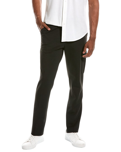 Atm Anthony Thomas Melillo Ponte Slim Fit Cargo Pants In Black