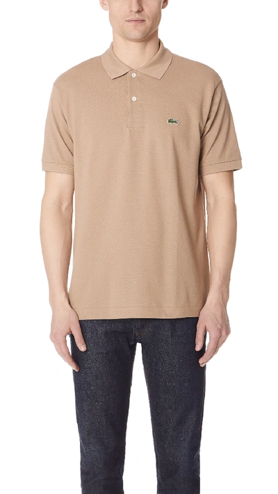 Lacoste Short Sleeve Classic Polo Shirt In Samui