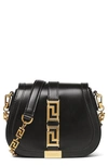 Versace Shoulder Bag In Black/  Gold