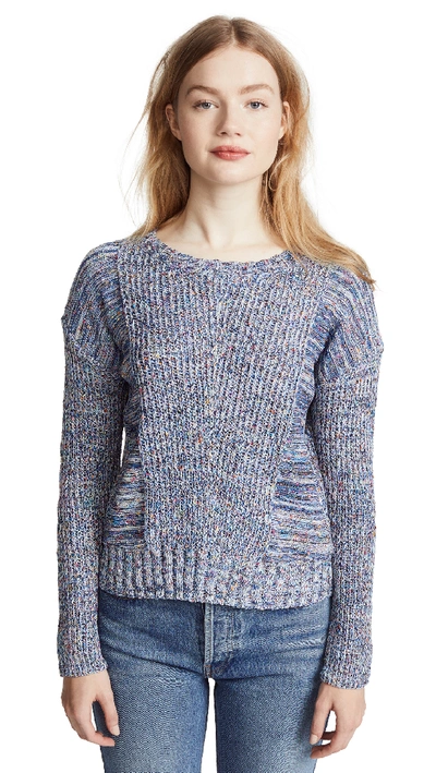 Rails Elsa Sweater In Speckled Blue