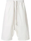 Rick Owens Drkshdw Drawstring Shorts - White