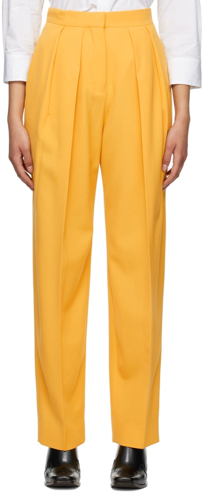 Stella Mccartney Pantalone-40 Nd  Female In Yellow