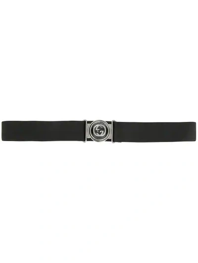 Gucci Gg Marmont Waist Belt In Black