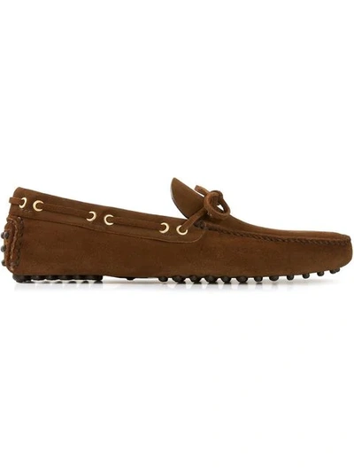 Car Shoe Classic Driving Shoes In Brown