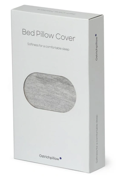 Ostrichpillow Bed Pillow Cover In Light Grey