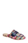 Lisa Vicky Enrichx Loafer Mule In Madras Plaid