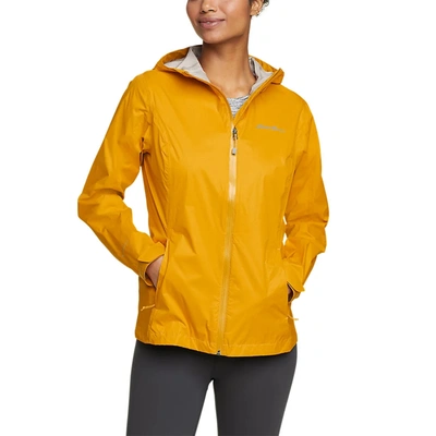 Eddie Bauer Women's Rippac Pro Rain Jacket In Yellow