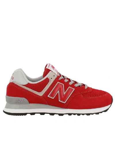 New Balance Sneakers Shoes Men  In Red