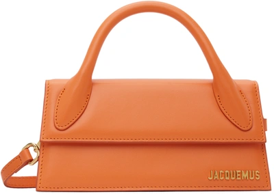 Jacquemus Le Chiquito 长款手提包 In Orange