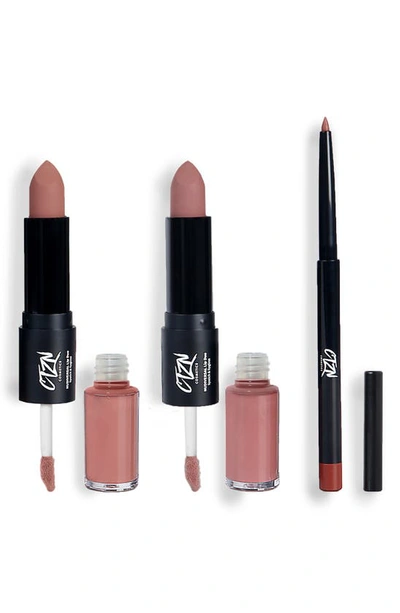Ctzn Cosmetics Perfect Pink Nude 3-piece Set