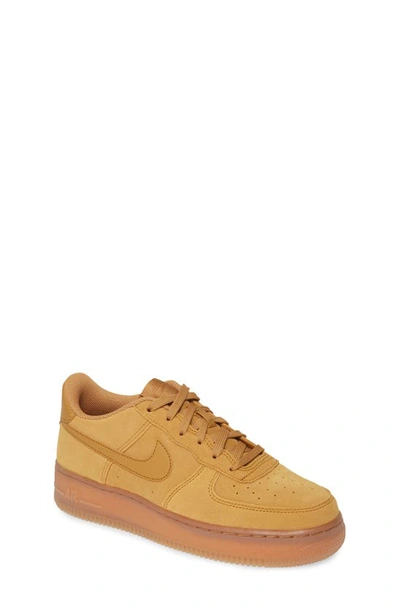 Nike Kids' Air Force 1 Lv2 3 Gs Sneaker In Brown