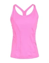 Adidas By Stella Mccartney Logo-print Panelled Tank Top In Pink