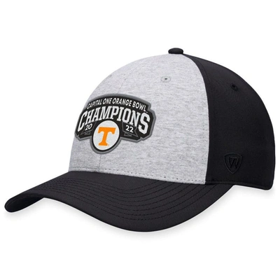 Top Of The World Heather Gray Tennessee Volunteers 2022 Orange Bowl Champions Adjustable Hat