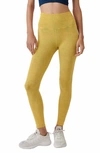 Free People Fp Movement Good Karma Leggings In Sparkling Citrus