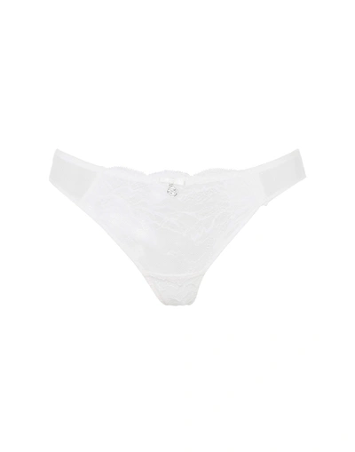 Emporio Armani Thongs In White