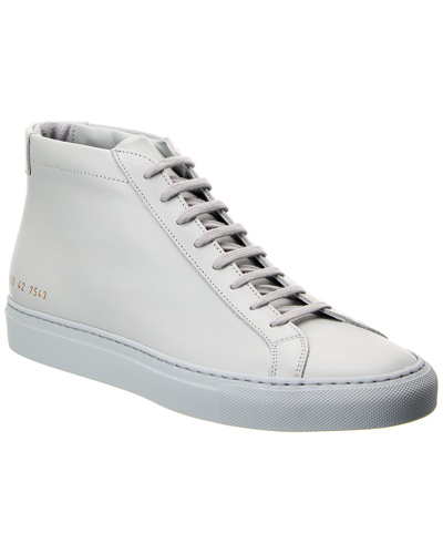 Common Projects Original Achilles Mid Leather Sneaker In Grey