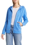 Tommy Bahama Tobago Bay Cotton Blend Zip-up Hoodie In Palace Blue