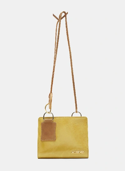 Jacquemus Elvissa Shoulder Bag In Yellow