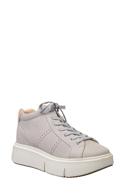Naked Feet Essex High Top Trainer In White