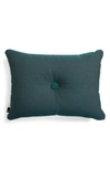 Hay Dot Wool Blend Accent Pillow In Racing Green