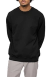 Reigning Champ Relaxed Crewneck Sweatshirt In Black