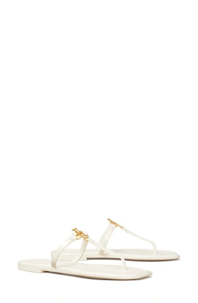 Tory Burch Roxanne Jelly Sandals In White