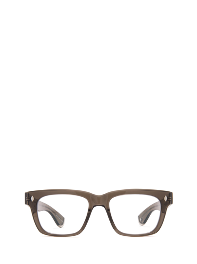 Garrett Leight Eyeglasses In Black Glass