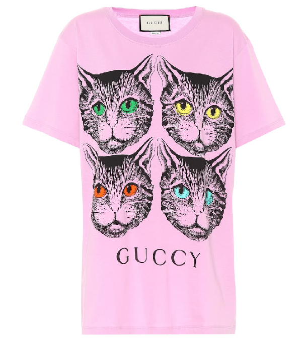 gucci cat t shirt