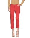 Jeckerson Cropped Pants & Culottes In Red