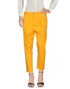 Entre Amis Casual Pants In Apricot